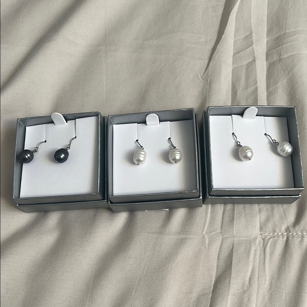Honora Cultured Pearl Earrings - Picture 2 of 3
